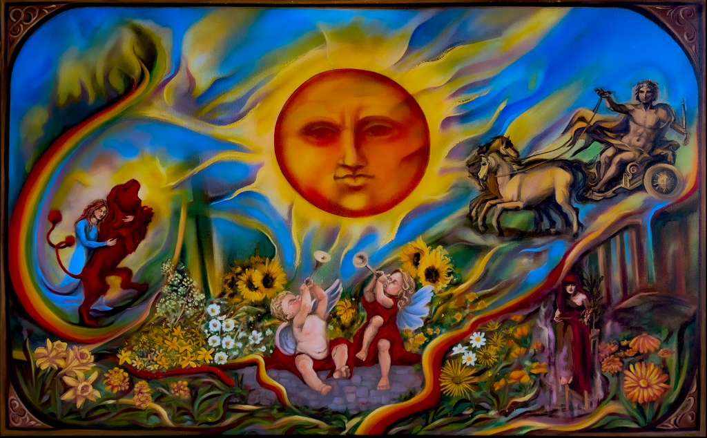 Sun — Talismanic Painting Series